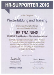 Erfahrungen & Bewertungen zu BEITRAINING 2016