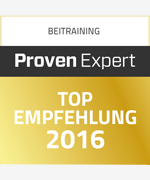 <BEITRAINING: von mind. 95 % aller Kunden weiterempfohlen